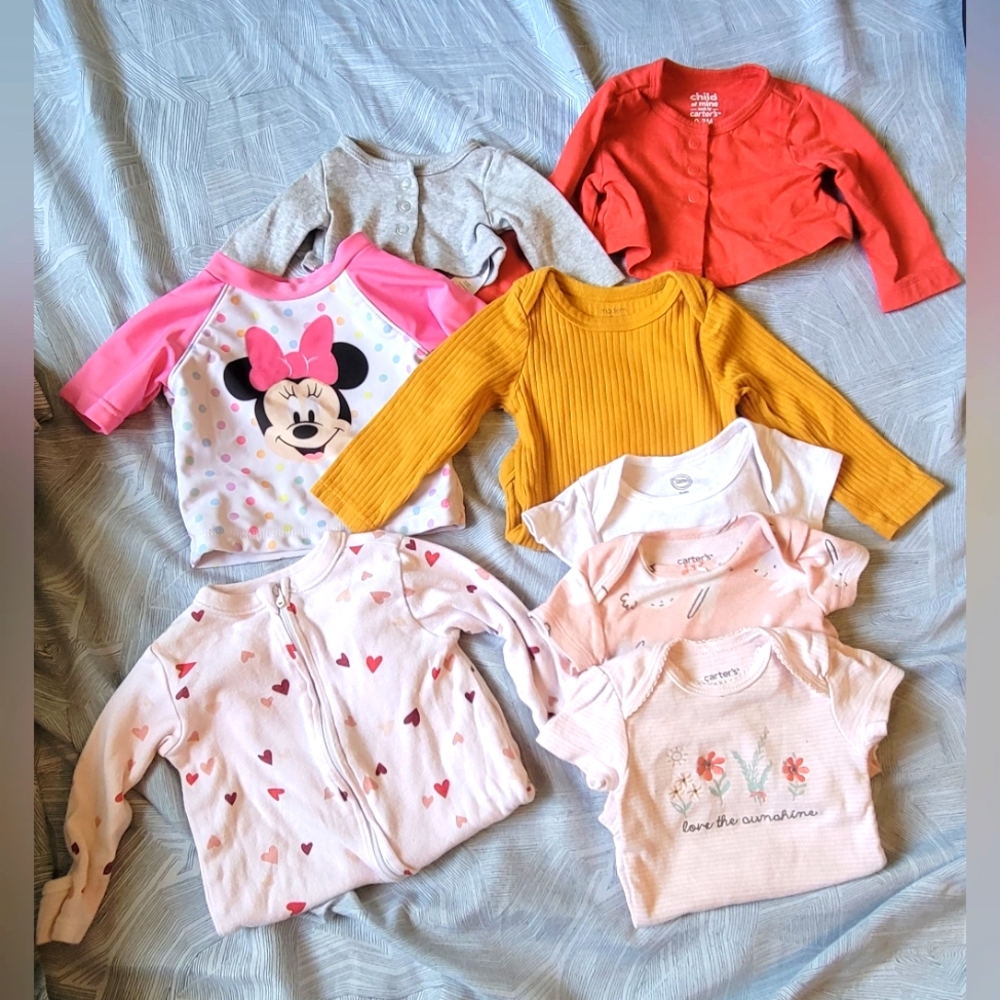 Baby girl clothing bundle